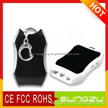 Patent Solar Cell Phone Charger with LED Flashlight